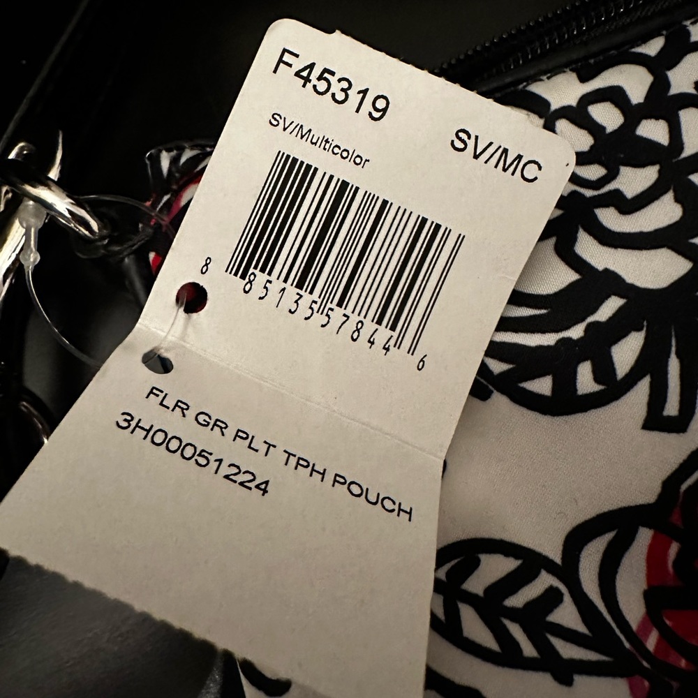 NWT Coach Satin Printed Shoulder Bag - Picture 6 of 6